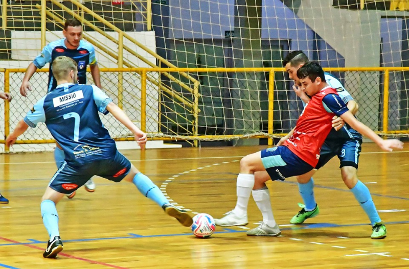 Dois jogos pela primeira divisão do futsal nesta sexta-feira