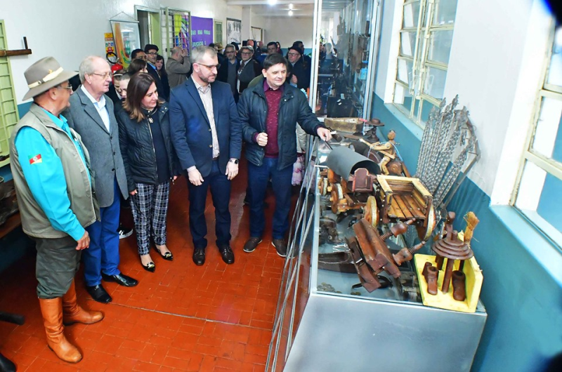 Escola do Distrito Sossego inaugura museu que resgata a colonização italiana