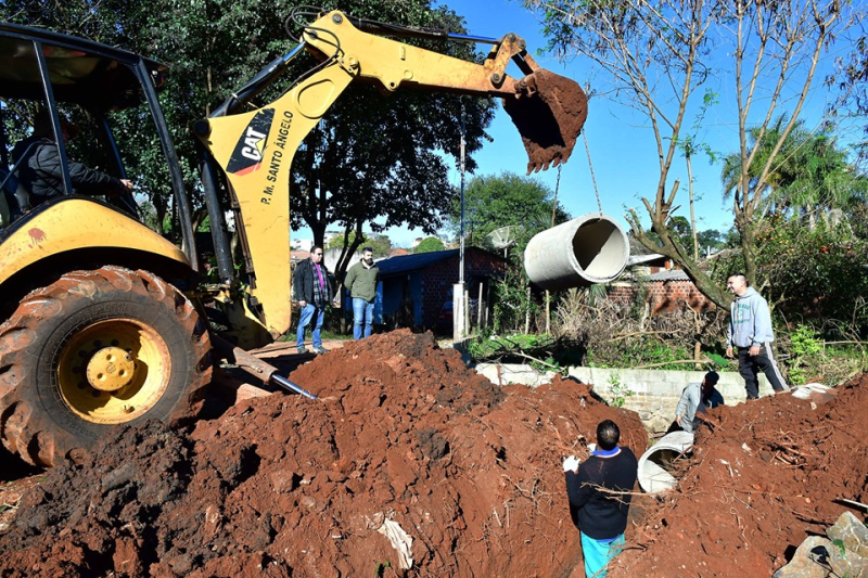 SEMMA inicia obra de drenagem na Rua Sepé Tiaraju