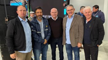 Vereadores participam de ato de lan&ccedil;amento da Ponte Internacional!
