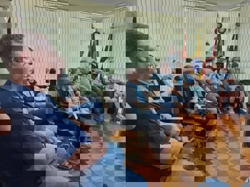 <p>Prefeito Pasquetti recebe equipe vice-campe&atilde; na categoria sub-11 da copa regional AMNG de Futsal</p>