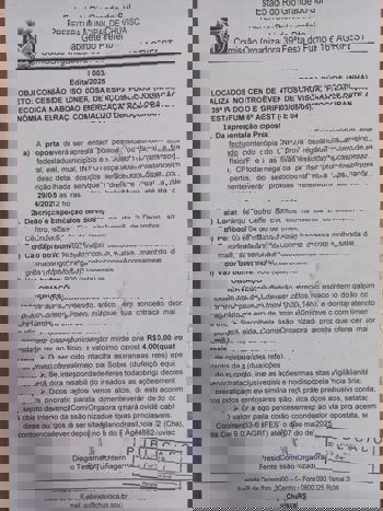 <p>EDITAL 003/2025&nbsp;CONCESS&Atilde;O DE USO ONEROSA, DE ESPA&Ccedil;OS P&Uacute;BLICOS (COZINHA) NA&nbsp;39&ordf; FESTA DO FUMO E 16&ordf; AGRIFEST.</p>