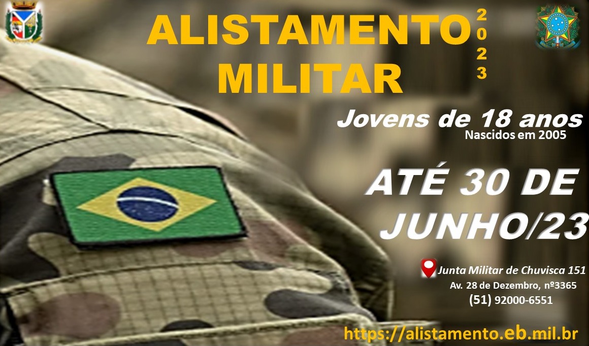 Alistamento Militar 2023