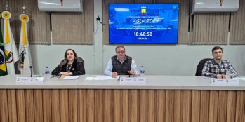 <span style="font-size: 14pt;"><strong>LEGISLATIVO TR&Ecirc;S-MAIENSE REALIZA 12&ordf; SESS&Atilde;O ORDIN&Aacute;RIA DE 2026</strong></span>