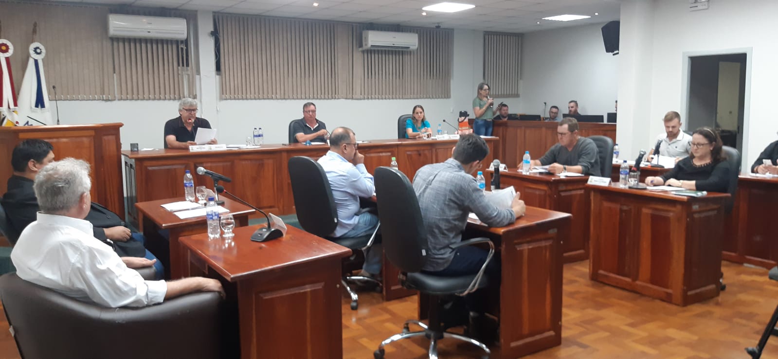 VEREADORES SE REÚNEM NA QUINTA SESSÃO ORDINÁRIA