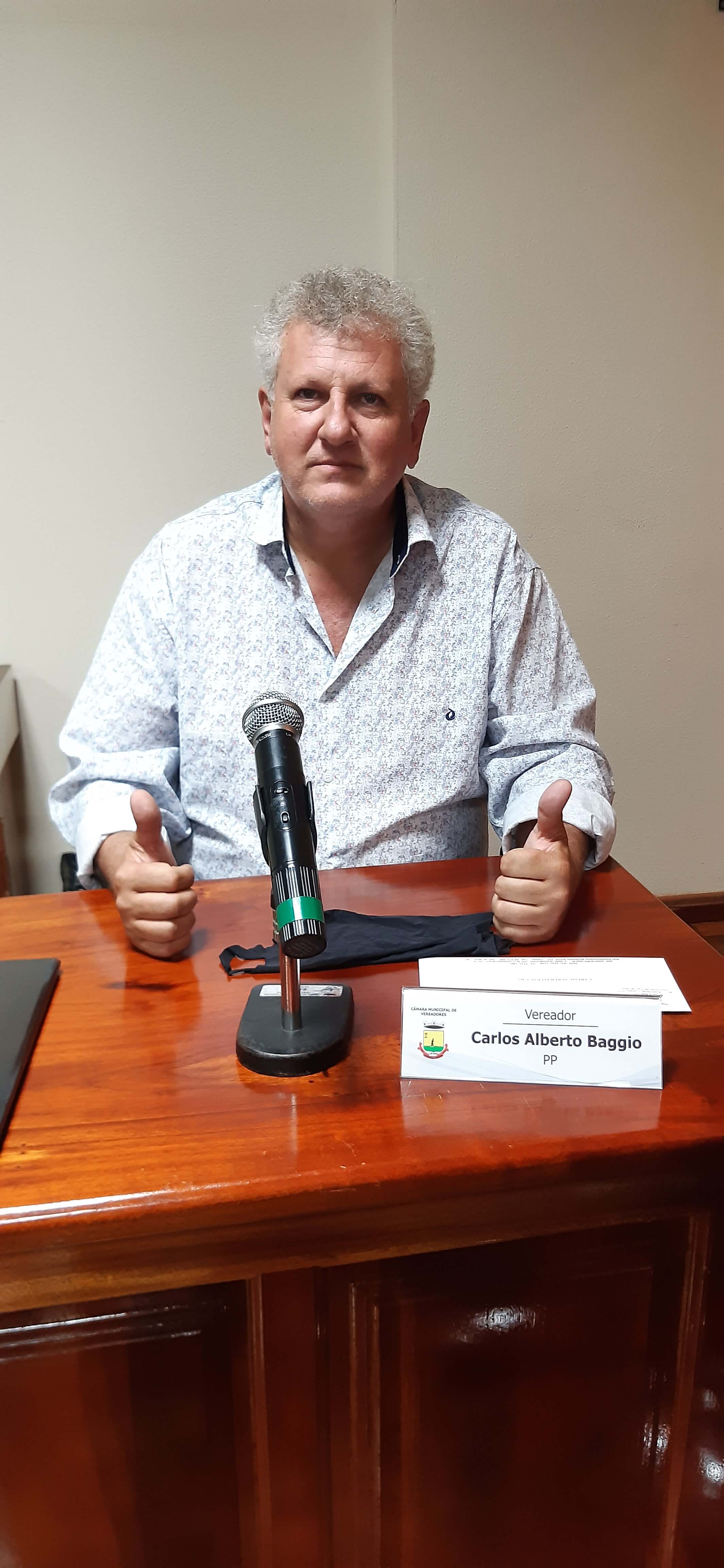 BETO BAGGIO RENUNCIA AO MANDATO DE VEREADOR