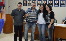 Moção de autoria do Vereador Paulo em homenagem aos jogadores, treinadores e equipe técnica.