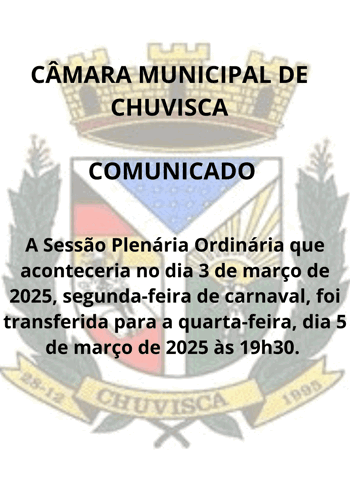 <p>Comunicado!!!</p>