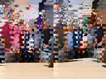 <p>Reuni&atilde;o na secretaria de Desenvolvimento Rural em Porto Alegre.</p>