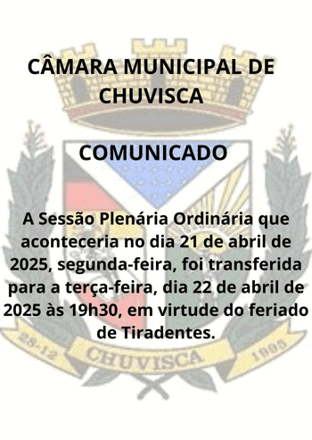 <p>Comunicado!!!</p>
