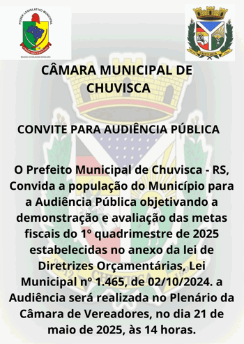 <p>Audi&ecirc;ncia Publica</p>