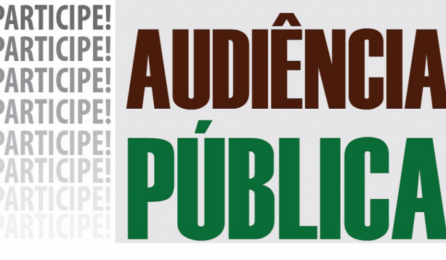 CONVITE PARA AUDIÊNCIA PÚBLICA