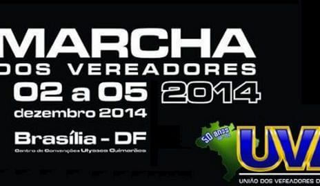 MARCHA DOS VEREADORES EM BRASÍLIA