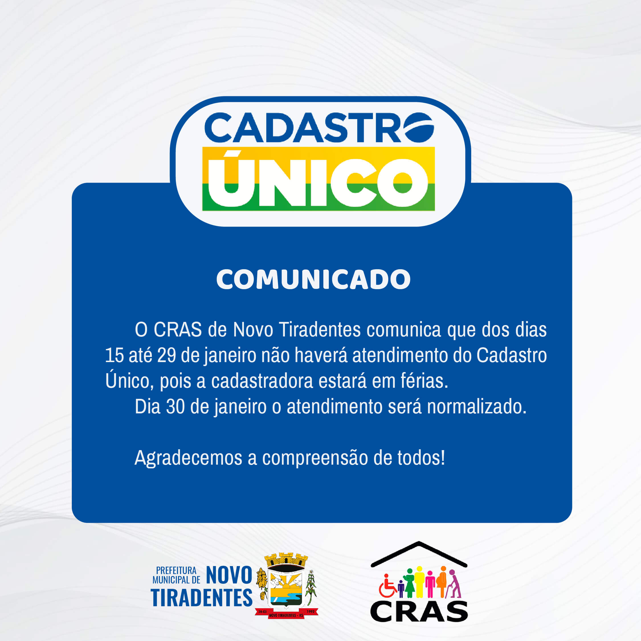 COMUNICADO IMPORTANTE