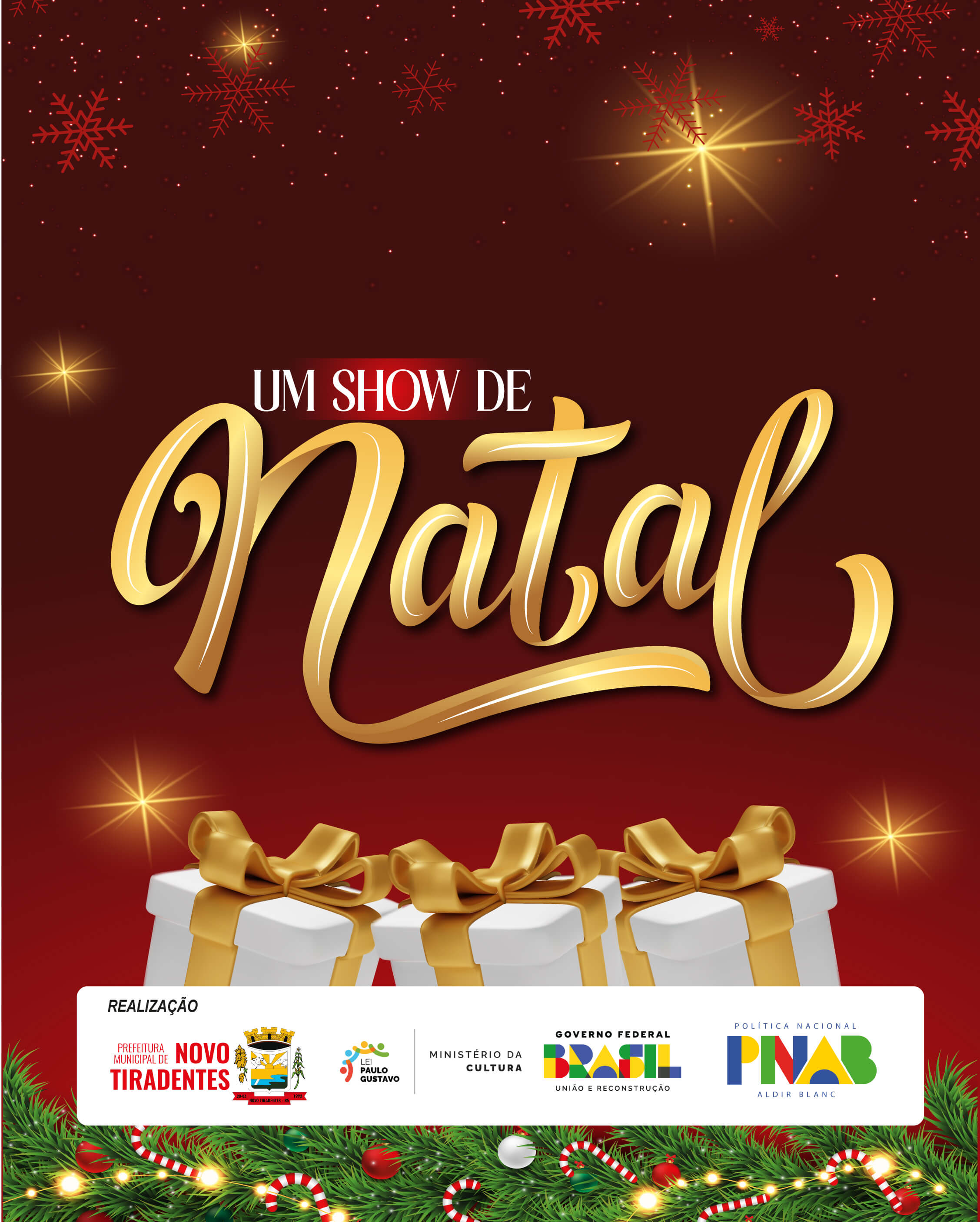<p><strong><span style="font-family: verdana, geneva, sans-serif; font-size: 12pt;">NOVO TIRADENTES APRESENTA &ldquo;UM SHOW DE NATAL&rdquo; COM PROGRAMA&Ccedil;&Atilde;O REPLETA DE ENCANTO</span></strong></p>
