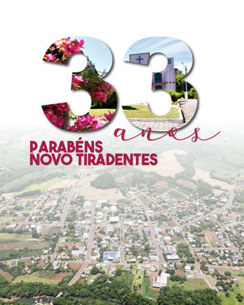 <p><span style="font-family: verdana, geneva, sans-serif; font-size: 12pt;"><strong>NOVO TIRADENTES, 33 ANOS DE HIST&Oacute;RIA, LUTA E CONQUISTAS!</strong></span></p>