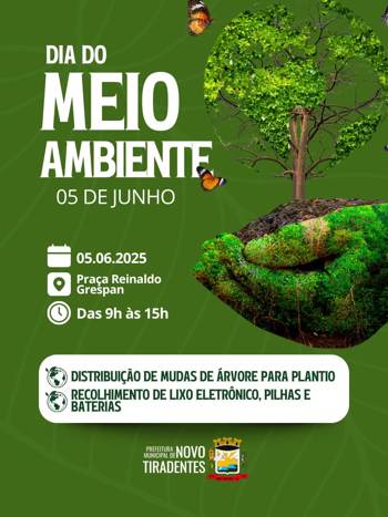 <p><span style="font-family: verdana, geneva, sans-serif; font-size: 12pt;"><strong>NOVO TIRADENTES REALIZA A&Ccedil;&Atilde;O ESPECIAL NO DIA DO MEIO AMBIENTE</strong></span></p>