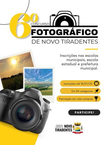 <p><span style="font-family: verdana, geneva, sans-serif;"><strong>INSCRI&Ccedil;&Otilde;ES ABERTAS PARA O VI CONCURSO FOTOGR&Aacute;FICO DE NOVO TIRADENTES</strong></span></p>