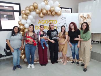 <p><span style="font-family: verdana, geneva, sans-serif; font-size: 12pt;"><strong>PALESTRA DO AGOSTO DOURADO REFOR&Ccedil;OU A IMPORT&Acirc;NCIA DA AMAMENTA&Ccedil;&Atilde;O EM NOVO TIRADENTES</strong></span></p>