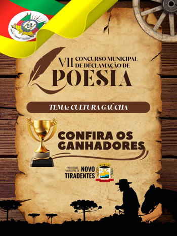 <p><span style="font-family: verdana, geneva, sans-serif; font-size: 12pt;"><strong>GANHADORES DO VII CONCURSO MUNICIPAL DE DECLAMA&Ccedil;&Atilde;O DE POESIA S&Atilde;O ANUNCIADOS EM NOVO TIRADENTES</strong></span></p>