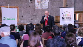 <p><span style="font-size: 12pt; font-family: verdana, geneva, sans-serif;"><strong>CRAS PROMOVE MANH&Atilde; CULTURAL E DE INTEGRA&Ccedil;&Atilde;O COM OS GRUPOS DO SCFV EM PARCERIA COM O SICREDI</strong></span></p>