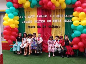 <p><span style="font-family: verdana, geneva, sans-serif; font-size: 12pt;"><strong>EMEI ELEMAR BATTISTI COMEMOROU O DIA DO GA&Uacute;CHO COM TRADI&Ccedil;&Atilde;O E ALEGRIA</strong></span></p>