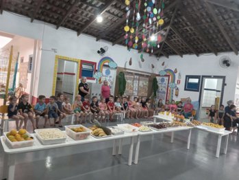 <span style="font-family: 'arial black', sans-serif; font-size: 12pt;">EMEI ELEMAR BATTISTI REALIZA ATIVIDADES EM ALUS&Atilde;O AO DIA DOS POVOS IND&Iacute;GENAS</span>