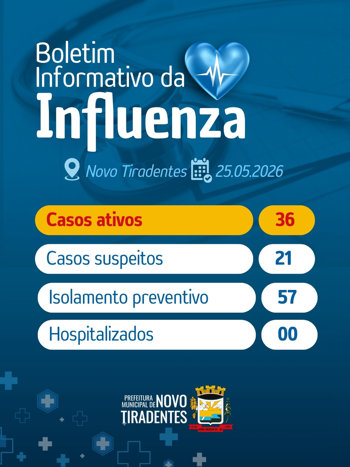 <span style="font-family: 'arial black', sans-serif; font-size: 12pt;">CONFIRA AS ATUALIZA&Ccedil;&Otilde;ES DO BOLETIM DA INFLUENZA DESTA SEGUNDA-FEIRA, 25 DE MAIO</span>