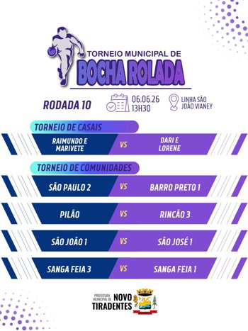 <span style="font-family: 'arial black', sans-serif; font-size: 12pt;">D&Eacute;CIMA RODADA DO TORNEIO MUNICIPAL DE BOCHA ROLADA ACONTECE NESTE S&Aacute;BADO</span>