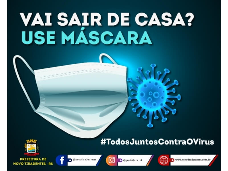 NOVO MODELO DE DISTANCIAMENTO CONTROLADO DO ESTADO ESTABELECE USO OBRIGATÓRIO DE MÁSCARAS