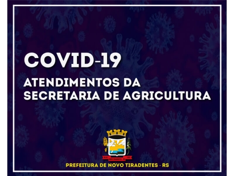 SECRETARIA MUNICIPAL DA AGRICULTURA ADOTOU NOVAS MEDIDAS PARA ATENDIMENTOS E INSEMINAÇÕES