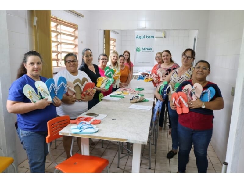 CURSO DE MACRAMÊ EM CHINELO DISPONIBILIZADO PELO CRAS ENCERROU NA SEXTA-FEIRA, 03 DE MARÇO