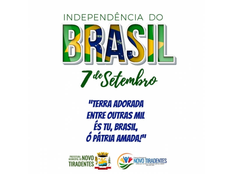07 DE SETEMBRO: INDEPENDÊNCIA DO BRASIL