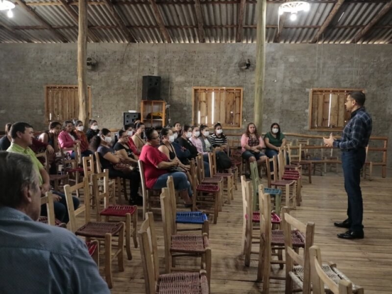 SEMINÁRIO ORGANIZADO PELO CRAS DE NOVO TIRADENTES ABORDOU AUXÍLIO BRASIL E BPC  