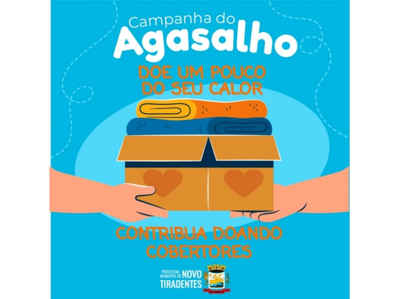 CAMPANHA DO AGASALHO 2022: DOE COBERTORES