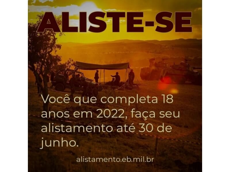 ALISTAMENTO MILITAR 2022