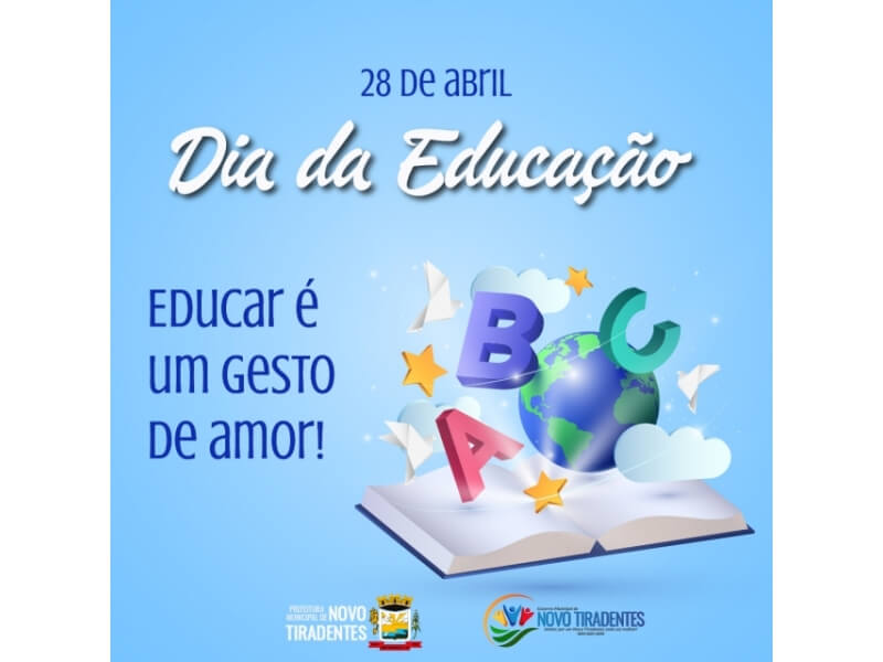 28 DE MAIO: DIA DA EDUCAÇÃO