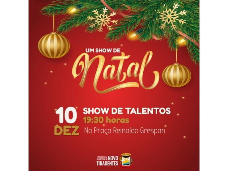 NESTA SEXTA-FEIRA, 10, TEREMOS NOITE COM APRESENTAÇÕES DE TALENTOS LOCAIS