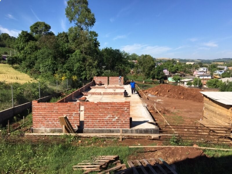PREFEITURA DE NOVO TIRADENTES INVESTE NA CONSTRUÇÃO DE NOVAS SALAS DE AULA PARA A ESCOLA SÃO LUIS GONZAGA