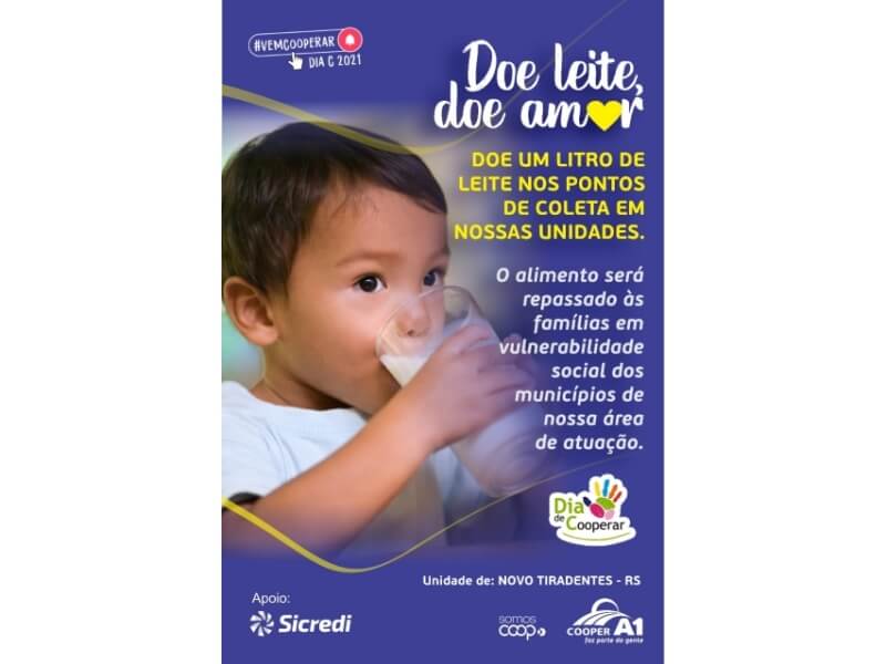 DIA DE COOPERAR MOBILIZA A POPULAÇÃO A DOAR ALIMENTO ÀS FAMÍLIAS NECESSITADAS DO MUNICÍPIO
