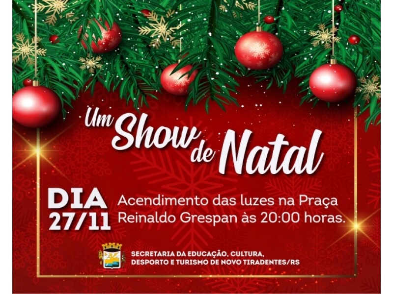 UM SHOW DE NATAL 2020