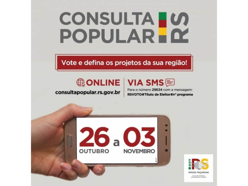 VOTAÇÃO DA CONSULTA POPULAR TEVE INÍCIO NESTE DIA 26 DE OUTUBRO