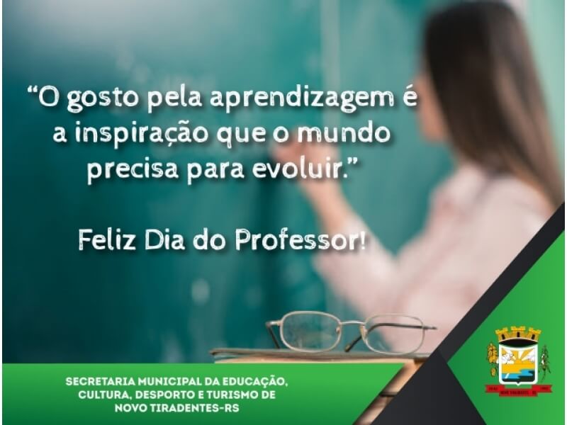 15 DE OUTUBRO: DIA DO PROFESSOR