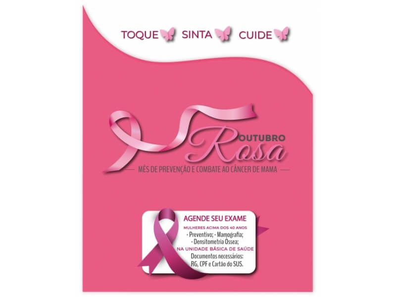 OUTUBRO ROSA: MÊS DE PREVENÇÃO E COMBATE AO CÂNCER DE MAMA