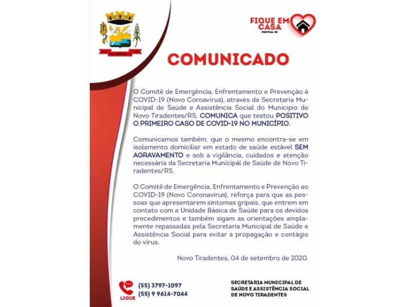 COMUNICADO IMPORTANTE