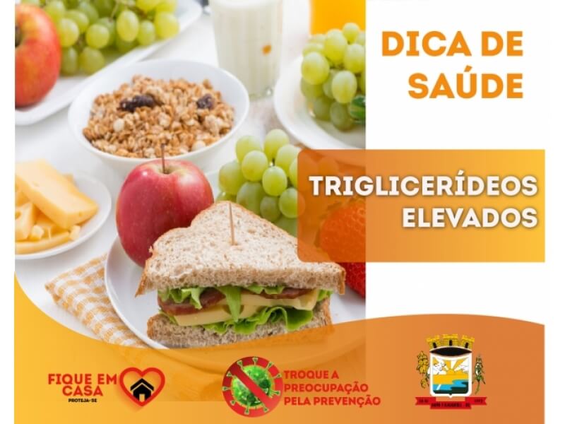DICAS DE SAÚDE NA QUARENTENA: TRIGLICERÍDEOS ELEVADOS