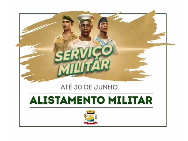 ALISTAMENTO MILITAR SEGUE ATÉ O FINAL DO MÊS DE JUNHO
