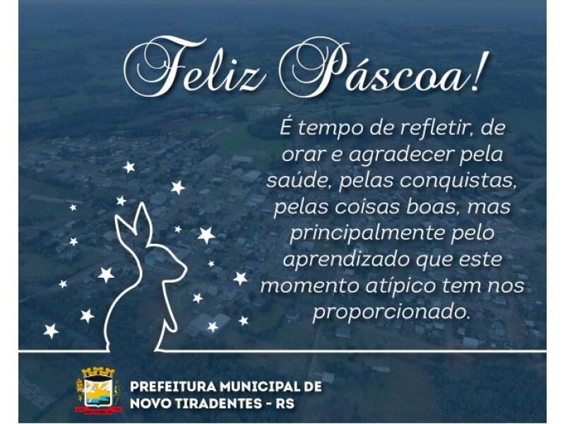 FELIZ PÁSCOA!