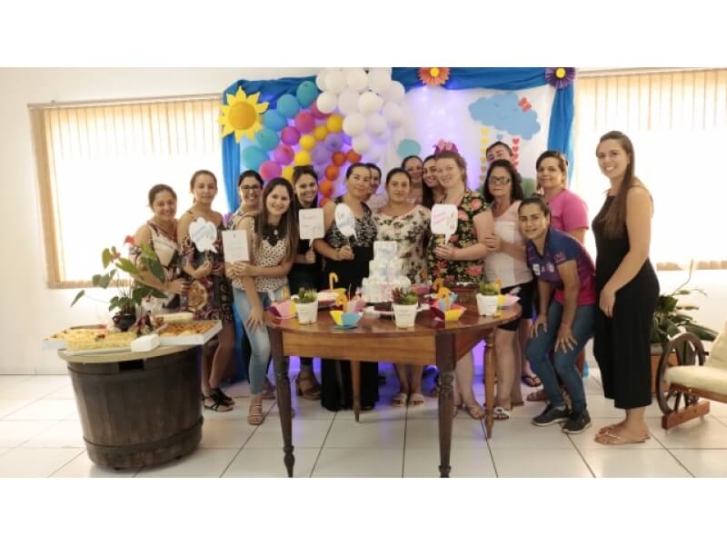 GRUPO DE GESTANTES DE NOVO TIRADENTES ENCERRA ATIVIDADES EM 2019  
