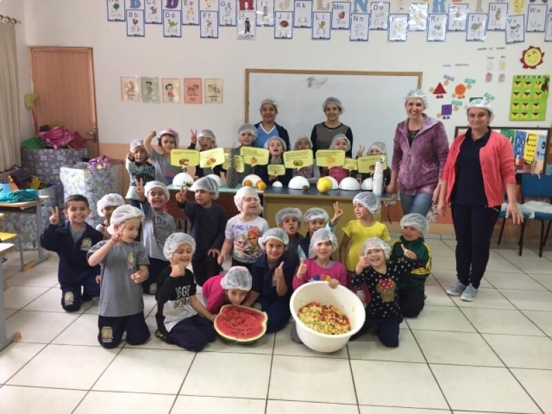 ATIVIDADES SOBRE EDUCAÇÃO ALIMENTAR SÃO DESENVOLVIDAS NAS ESCOLAS MUNICIPAIS